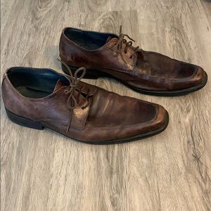 Steve Madden Leather 11.5 men’s derby dress shoes